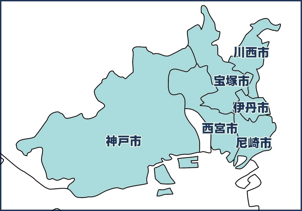 対応エリアマップ