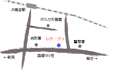 みるく舎地図